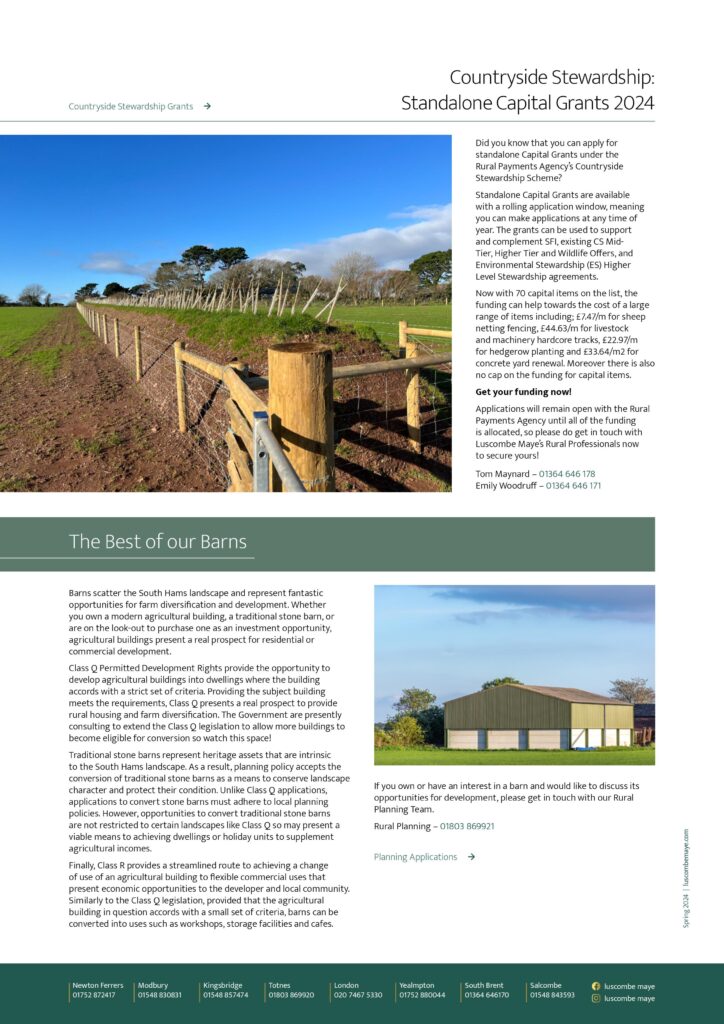 2024 Spring Newsletter